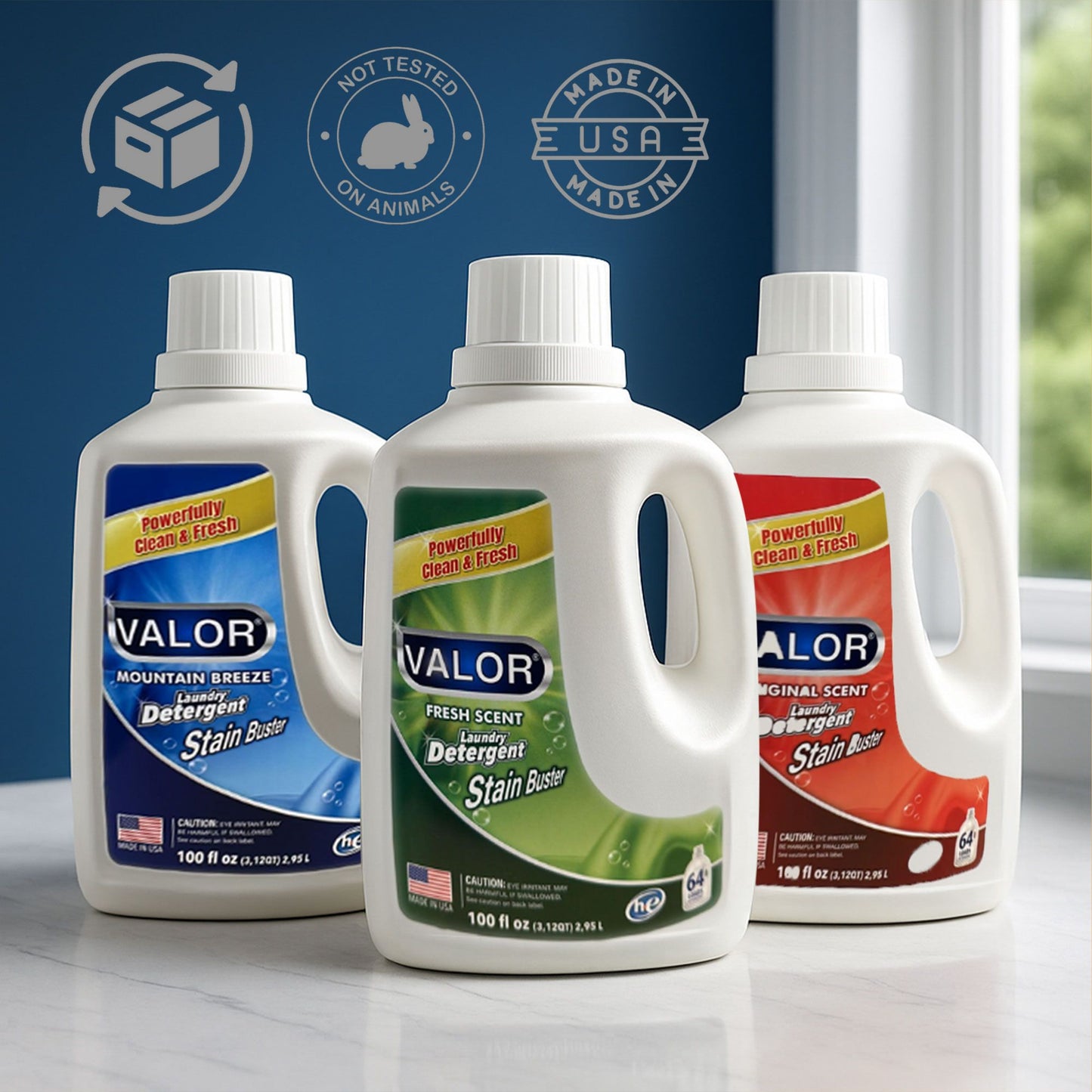 Laundry Detergent Original by Valor Cleaners - Professional grade cleaning solution.