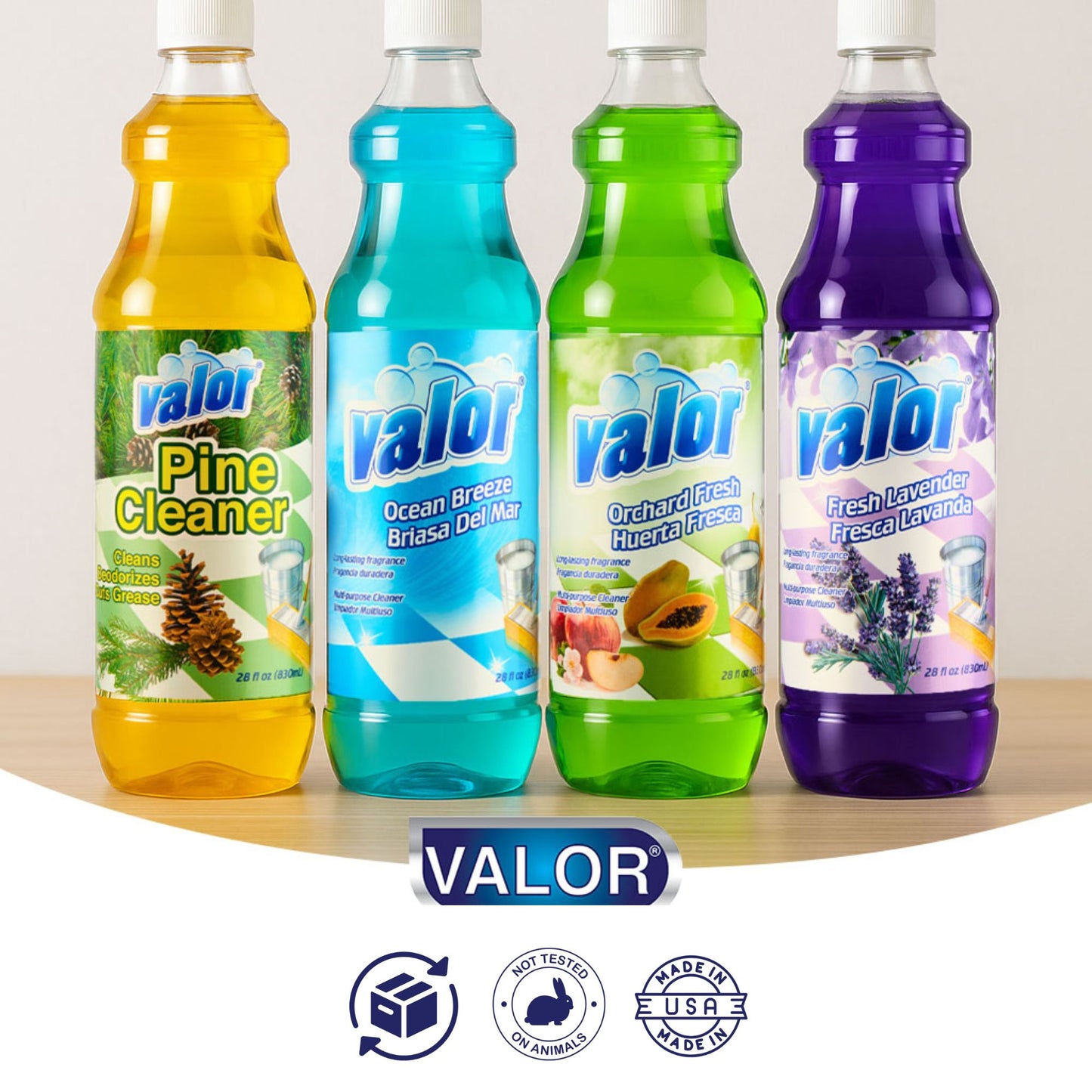 Multi Purpose Cleaner Lavender by Valor Cleaners - Professional grade cleaning solution.