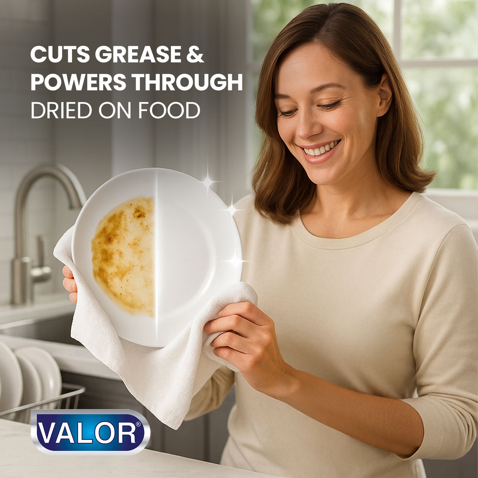 Dishwashing Liquid Original Scent by Valor Cleaners - Professional grade cleaning solution.