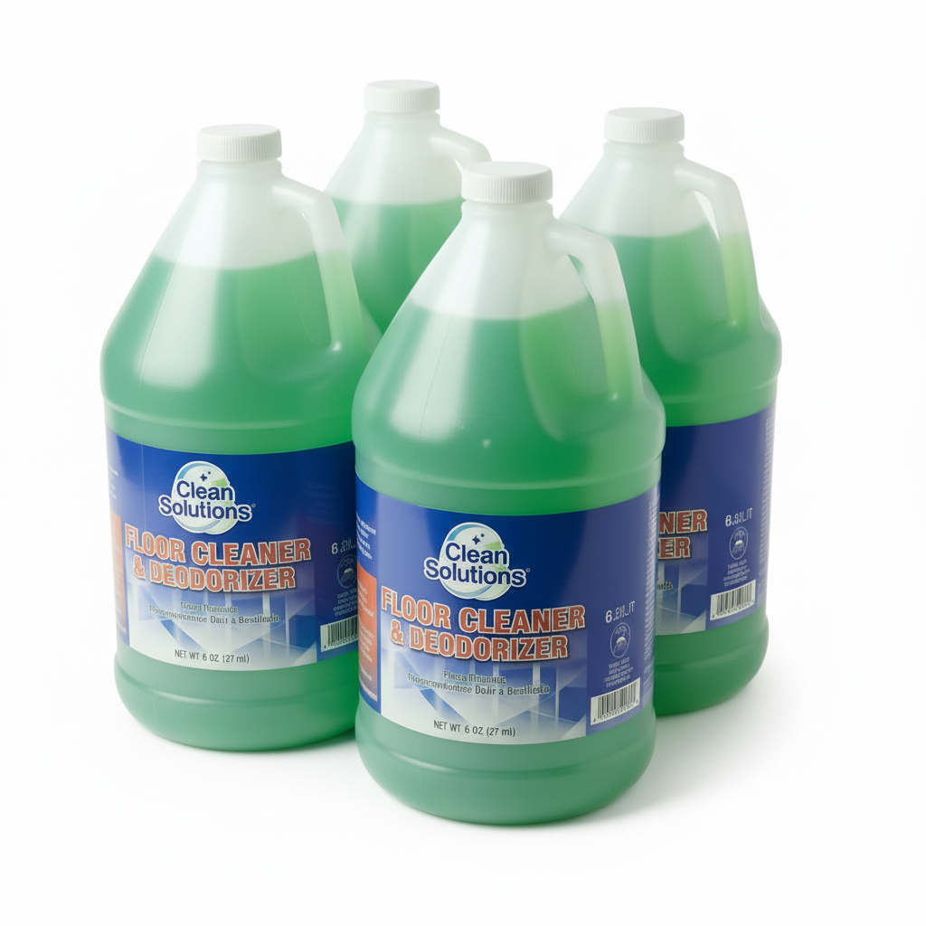 Floor Cleaner & Deodorizer Pine (Pack of 4) by Valor Cleaners - Professional grade cleaning solution.