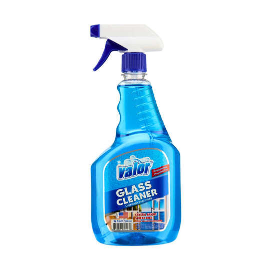 Glass Cleaner Trigger Sprayer by Valor Cleaners - Professional grade cleaning solution.