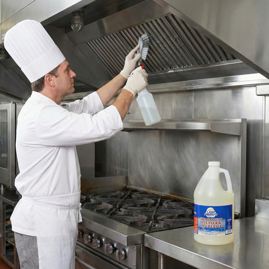 Heavy Duty Cleaner & Degreaser (Pack of 4) by Valor Cleaners - Professional grade cleaning solution.