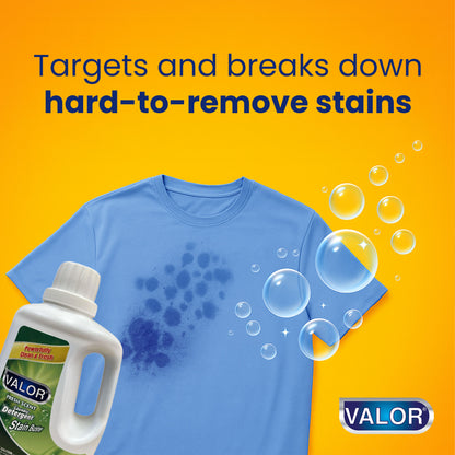Laundry Detergent Fresh Scent by Valor Cleaners - Professional grade cleaning solution.