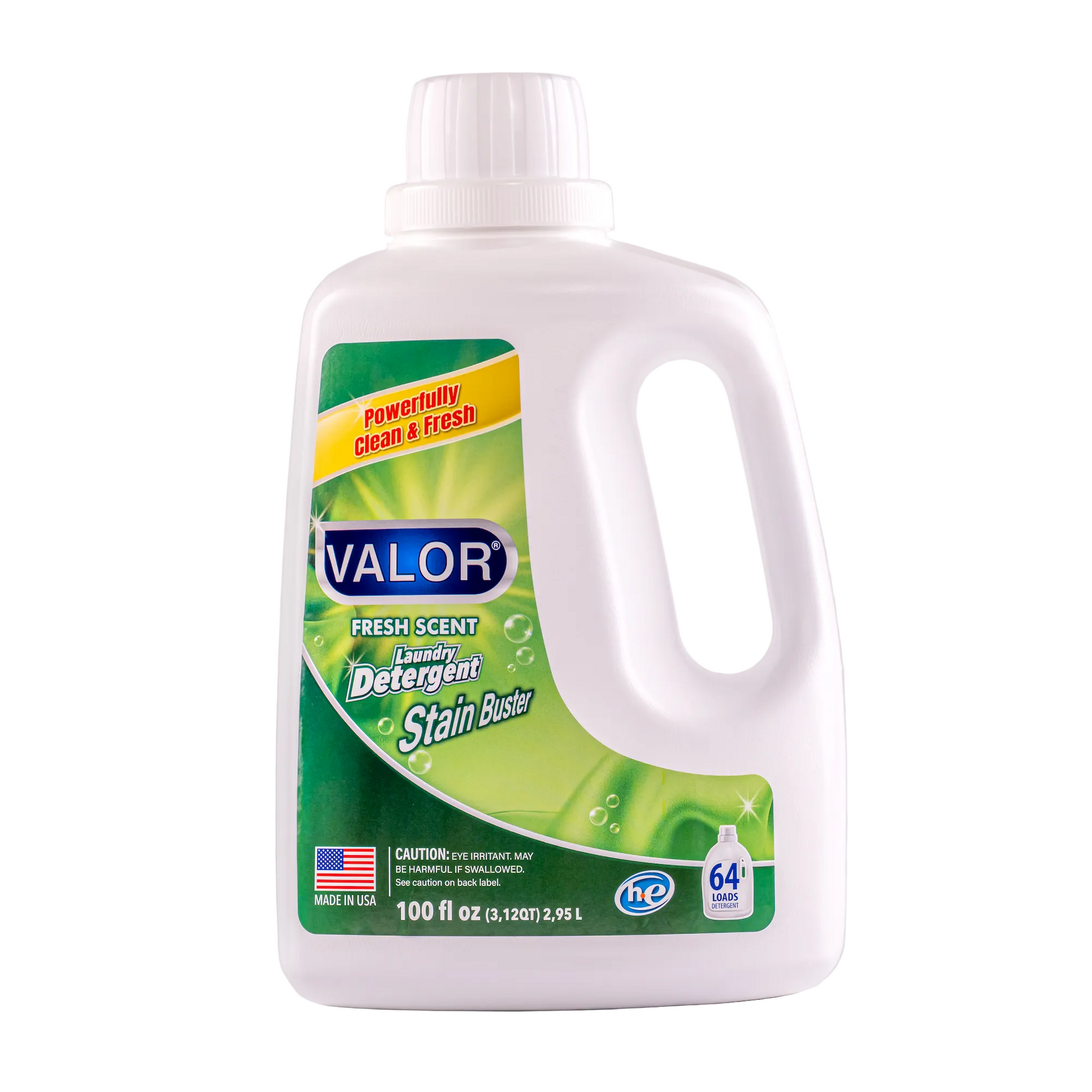 Laundry Detergent Fresh Scent by Valor Cleaners - Professional grade cleaning solution.