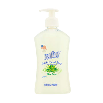 Valor Liquid Hand Soap Aloe Vera, 13.5 oz