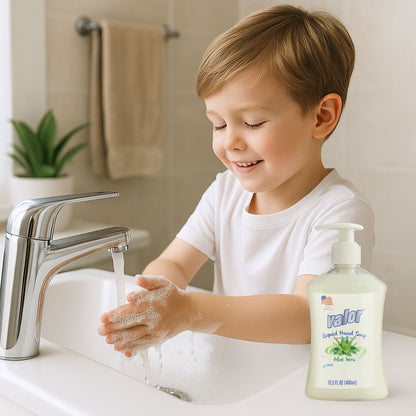 Liquid Hand Soap Aloe Vera by Valor Cleaners - Professional grade cleaning solution.