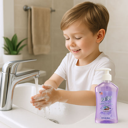 Liquid Hand Soap Lavender by Valor Cleaners - Professional grade cleaning solution.