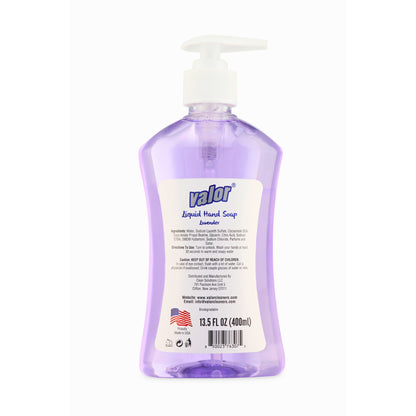 Liquid Hand Soap Lavender by Valor Cleaners - Professional grade cleaning solution.