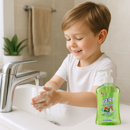 Liquid Hand Soap Watermelon & Cucumber by Valor Cleaners - Professional grade cleaning solution.