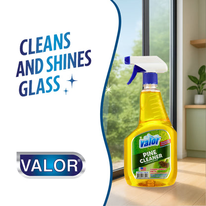 Pine Multi Purpose Cleaner Trigger Sprayer by Valor Cleaners - Professional grade cleaning solution.