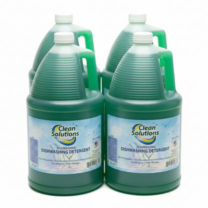 Premium Dishwashing Detergent (Pack of 4) by Valor Cleaners - Professional grade cleaning solution.