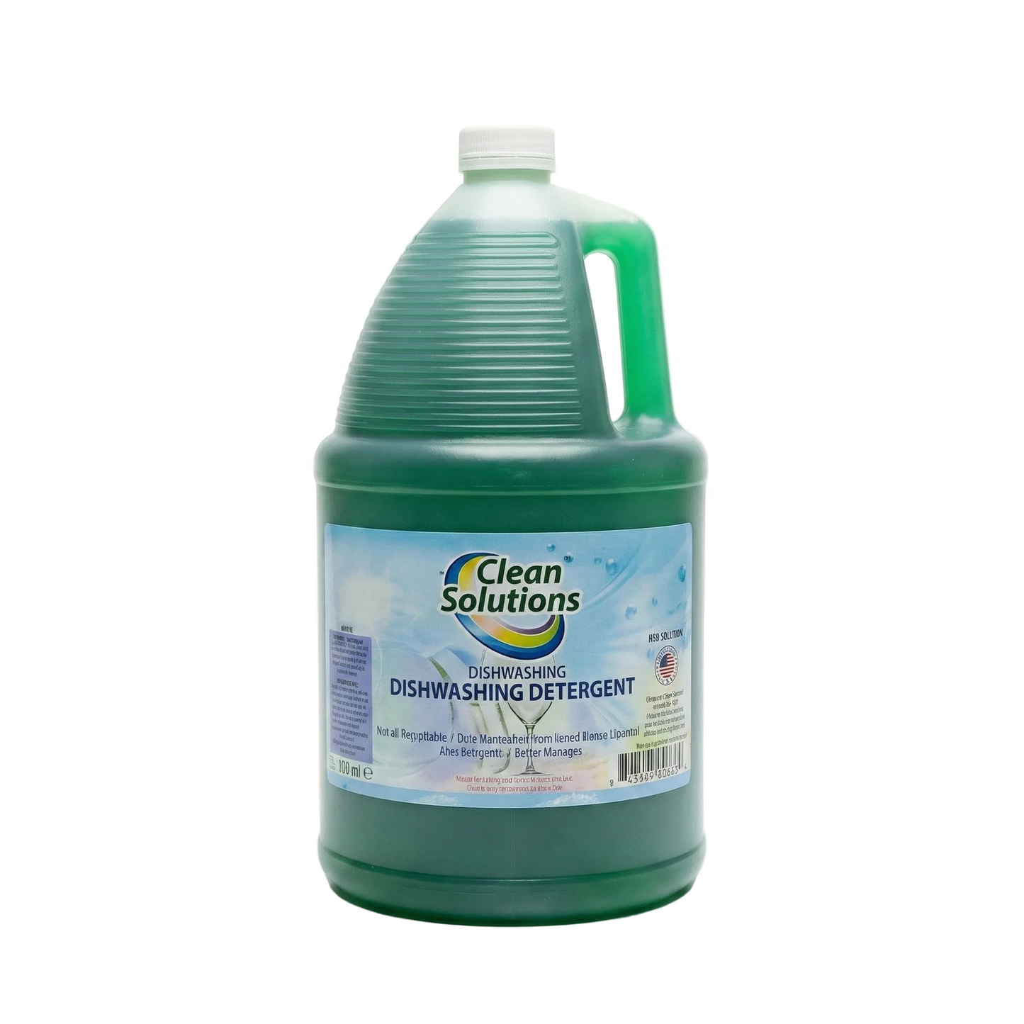 Premium Dishwashing Detergent (Pack of 4) by Valor Cleaners - Professional grade cleaning solution.