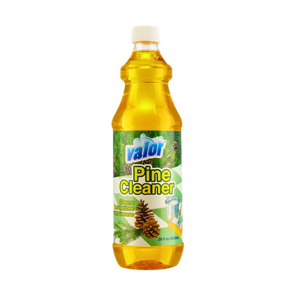 VALOR Multi-Purpose Cleaner Pine in a yellow bottle, perfect for tackling household messes with a fresh pine scent.