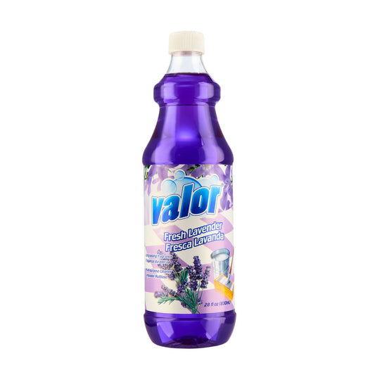 Valor Lavender Multi-Purpose Cleaner bottle, perfect for gentle and effective home cleaning with a calming scent.